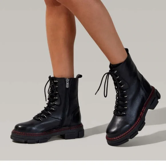 Kurt Geiger | Shoes | Kurt Geiger London Bird Laceup Combat  display picture 2